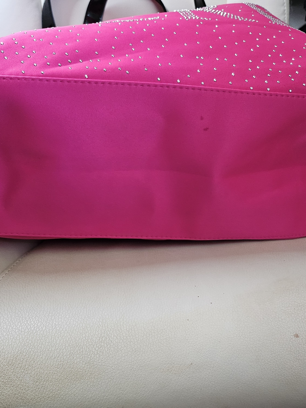 Victoria's Secret Pink Crystal Logo Tote Bag - Picture 3 of 9
